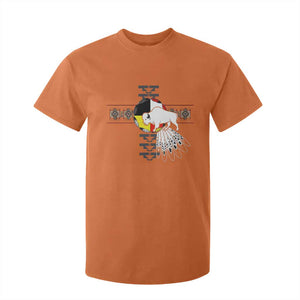 Native American White Buffalo T Shirt For Kid Seven Sacred Grandfather Teachings TS11 Orange Print Your Wear