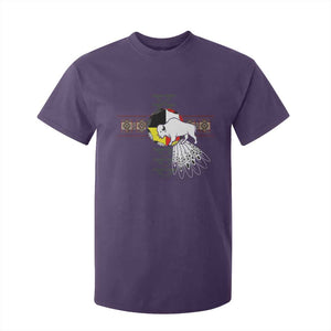 Native American White Buffalo T Shirt For Kid Seven Sacred Grandfather Teachings TS11 Purple Print Your Wear