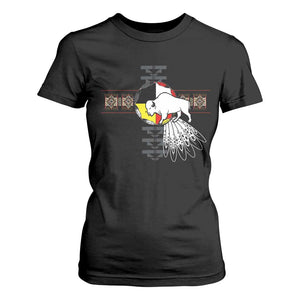 Native American White Buffalo T Shirt For Women Seven Sacred Grandfather Teachings TS11 Black Print Your Wear