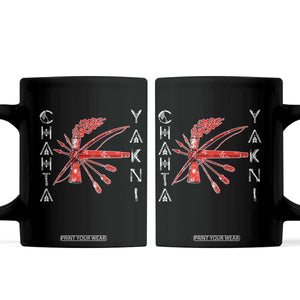 Chahta Yakni Tribe Coffee Mug Native American Indian Choctaw Nation Culture TS11 Black Print Your Wear