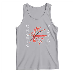 Chahta Yakni Tribe Tank Top Native American Indian Choctaw Nation Culture TS11 Athletic Heather Print Your Wear
