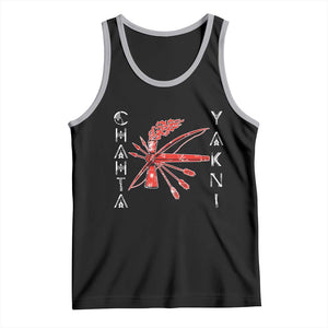 Chahta Yakni Tribe Tank Top Native American Indian Choctaw Nation Culture TS11 Black Athletic Heather Print Your Wear
