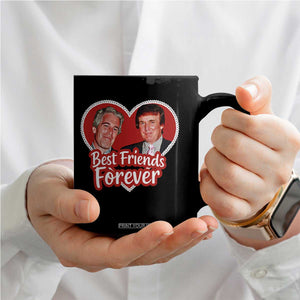 Funny Trump Best Friend Forever Coffee Mug Humor Political Coquette Lace Heart TS11 Print Your Wear
