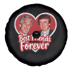 Funny Trump Best Friend Forever Spare Tire Cover Humor Political Coquette Lace Heart TS11 Print Your Wear