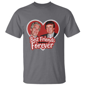 Funny Trump Best Friend Forever T Shirt Humor Political Coquette Lace Heart TS11 Charcoal Print Your Wear