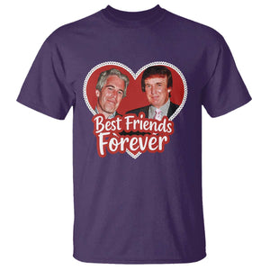 Funny Trump Best Friend Forever T Shirt Humor Political Coquette Lace Heart TS11 Purple Print Your Wear