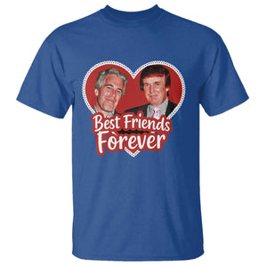 Funny Trump Best Friend Forever T Shirt Humor Political Coquette Lace Heart TS11 Royal Blue Print Your Wear