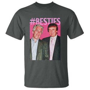 Funny Trump Bestie T Shirt Humor Political 2025 TS11 Dark Heather Print Your Wear