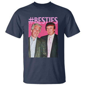 Funny Trump Bestie T Shirt Humor Political 2025 TS11 Navy Print Your Wear