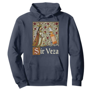 Sir Veza Beer Medieval Knight Pun Sombrero Cinco De Mayo Hoodie