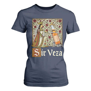 Sir Veza Beer Medieval Knight Pun Sombrero Cinco De Mayo T Shirt For Women