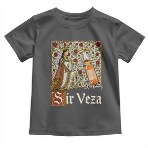 Sir Veza Beer Medieval Knight Pun Sombrero Cinco De Mayo Toddler T Shirt