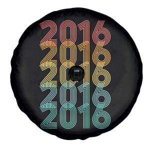 10th Birthday Spare Tire Cover Vintage 2016 Retro 10 Years Old Birthday