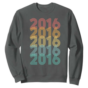 10th Birthday Sweatshirt Vintage 2016 Retro 10 Years Old Birthday