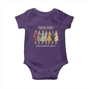 Women's Rights Vary By State Men's Rights Don't Feminist Baby Onesie
