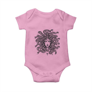 Feminist Medusa Power Snake Wisdom Equality Goth Baby Onesie
