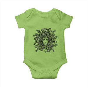 Feminist Medusa Power Snake Wisdom Equality Goth Baby Onesie