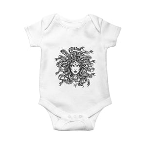 Feminist Medusa Power Snake Wisdom Equality Goth Baby Onesie