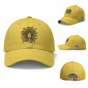 Feminist Medusa Power Snake Wisdom Equality Goth Baseball Cap