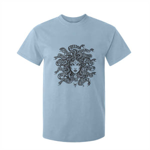Feminist Medusa Power Snake Wisdom Equality Goth T Shirt For Kid