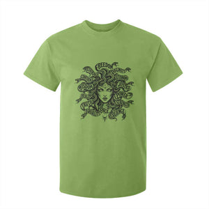 Feminist Medusa Power Snake Wisdom Equality Goth T Shirt For Kid