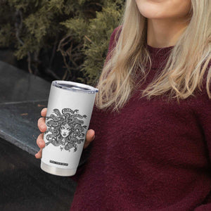 Feminist Medusa Power Snake Wisdom Equality Goth Tumbler Cup