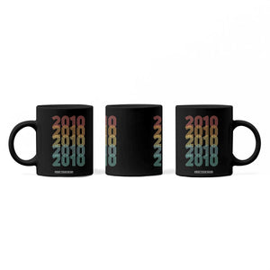 16th Birthday Coffee Mug Vintage 2010 Retro 16 Years Old Birthday