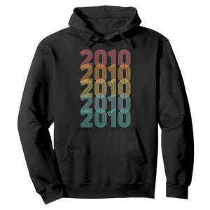 16th Birthday Hoodie Vintage 2010 Retro 16 Years Old Birthday