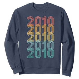 16th Birthday Sweatshirt Vintage 2010 Retro 16 Years Old Birthday