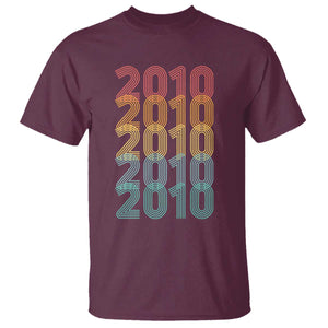 16th Birthday T Shirt Vintage 2010 Retro 16 Years Old Birthday