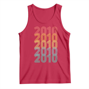 16th Birthday Tank Top Vintage 2010 Retro 16 Years Old Birthday
