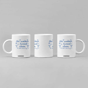 The Summer I Turned Eleven Funny 11th Birthday Est 2015 Coffee Mug Summer Coastal Birthday Seashell Bow