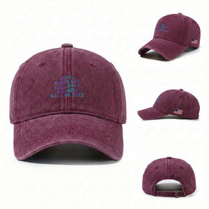 Suicide Prevention Awareness Washed Cotton Baseball Cap Stay Don't Let Your Story End Here Call Or Text 988