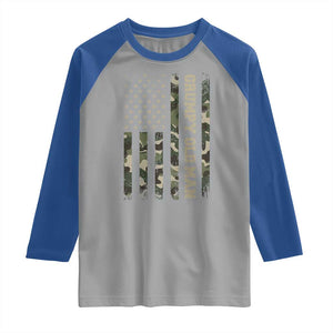 Funny Grumpy Old Man Raglan Shirt Vintage Camo American Flag Fathers Day TS11 Sport Gray Royal Print Your Wear