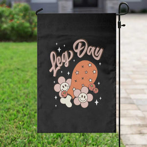 Funny Retro Thanksgiving Garden Flag Leg Day Fall Season Family Matching TS11 Print Your Wear