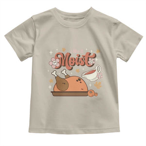 Funny Retro Thanksgiving Baby Shirt I Like It Moist Fall Season Family Matching TS11 Sand Print Your Wear