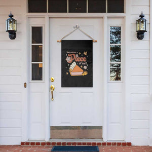 Funny Retro Thanksgiving Garden Flag You Wanna Piece Of Me Fall Season Family Matching TS11 Print Your Wear