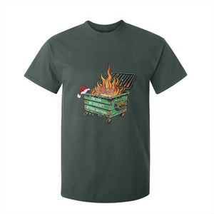 Funny Lil Dumpster Fire 2025 T Shirt For Kid The Year We Couldnt Afford Anything TS11 Dark Forest Green Print Your Wear