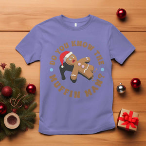 Christmas Gingerbread T Shirt Funny Do You Know The Muffin Man TS11 Violet Print Your Wear