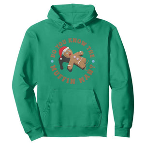 Christmas Gingerbread Hoodie Funny Do You Know The Muffin Man TS11 Irish Green Print Your Wear