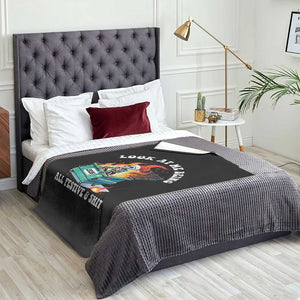 Funny Christmas Dumpster Fire Skeleton 2026 Throw Blanket Look At Me Being All Festive And Shit TS11 Print Your Wear