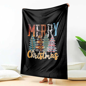 Merry Christmas Native American Xmas Tree Throw Blanket TS11 Print Your Wear