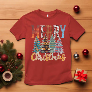 Merry Christmas Native American Xmas Tree T Shirt TS11 Red Print Your Wear