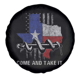 History Of Texas Spare Tire Cover Come And Take It Gonzales Texas Map American Flag TS11 Print Your Wear