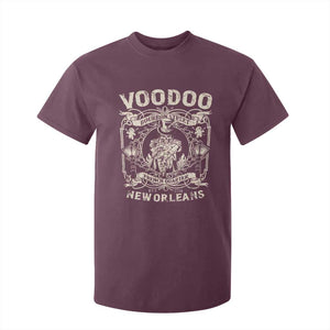 Voodoo Bourbon Street Spooky New Orleans T Shirt For Kid Voodoo Doctor TS11 Maroon Print Your Wear