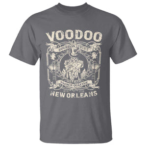 Voodoo Bourbon Street Spooky New Orleans T Shirt Voodoo Doctor TS11 Charcoal Print Your Wear