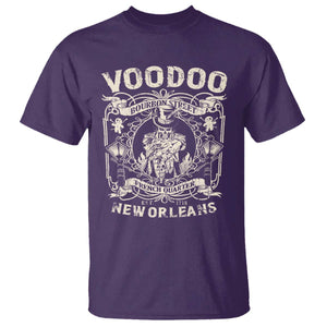 Voodoo Bourbon Street Spooky New Orleans T Shirt Voodoo Doctor TS11 Purple Print Your Wear