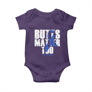 Funny Colon Cancer Awareness Baby Onesie Butts Matter Too Save The Butts TS11 Purple Print Your Wear