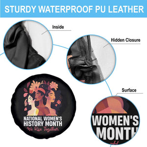 National Women's History Month We Rise Together Spare Tire Cover TS11 Print Your Wear
