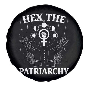 Hex The Patriarchy Spare Tire Cover Feminist Witch Female Symbol TS11 Print Your Wear